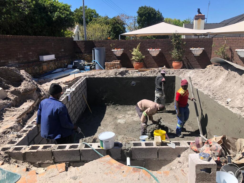 pool installation cape town